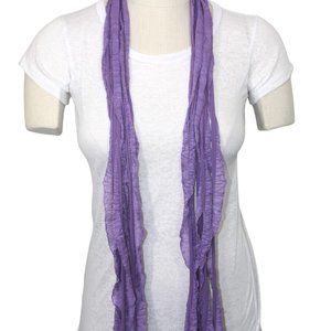 Light Purple Flutter Scarf Lightweight Women Accessory Multiwear